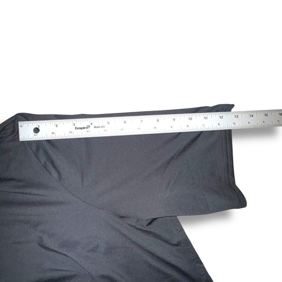 JOFIT Womens Placket Mock Neck Golf Top - Black  XXL - Picture 9 of 12